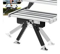 VEVOR Stabilisateur de Marche pour Camping-car, Kit Stabilisateur d'Escalier Réglable en Hauteur 76,2-381 mm, avec Revêtement en Poudre en Acier, Pliable, Accessoire pour Caravanes à Sellette