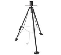 VEVOR Stabilisateur de trépied pour 5ème roue, capacité de charge de 2268 kg, stabilisateur de sellette réglable en hauteur de 88,9 à 144,8 cm, stabilisateur col de cygne pour camping-car, remorques à