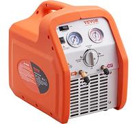 VEVOR Station de Récupération Fluides Frigorigènes Portable 3/4 HP Orange | Pour R22 R134A R401A Climatisation HVAC, Auto-Nettoyage, Machine de Récupération de Réfrigérant Liquide ou Vapeur 2,2 kg/min