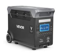 VEVOR Station Électrique Portable 3000 W Générateur Solaire Portable 3072 Wh Batterie Secours LiFePO4 pour Urgence Domestique, Camping, Voyage Camping-car, 13 Ports Sortie, Panneau Solaire Non Inclus