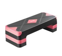 VEVOR Step Aérobie Fitness Plate-forme d'Aérobic Réglable en Hauteur Rouge