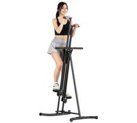 VEVOR Stepper d’Exercices Fitness à Domicile, Stepper d’Appartement Vertical avec Guidons Réglable en Hauteur, Équipement Cardio d'Entraînement Complet du Corps, Pliable et Compact, pour Maison