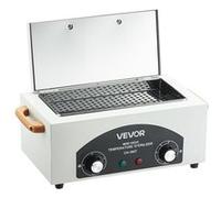 Stérilisateur air chaud 2 L, 300 W, température réglable. Onglerie, labo. Blanc