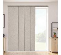 VEVOR Store à Panneaux Japonais Extensible 116-218 cm de Largeur Réglable Marron