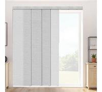 VEVOR Store à Panneaux Japonais Extensible 116-218 cm Largeur pour Fenêtre Gris