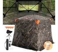 VEVOR Store de chasse transparent 270° maille unidirectionnelle 4 à 5 personnes