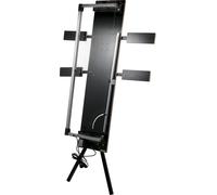VEVOR Styrocutter 42cm d'épaisseur de coupe, 200W coupeur de mousse en alliage d'aluminium, coupeur de polystyrène avec alliage nickel-chrome, 42V tension de sortie, longueur de coupe 134 cm machine à