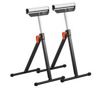 VEVOR Support à Rouleau Réglable 61 kg 680-1079,5 mm pour Travail Bois Lot de 2