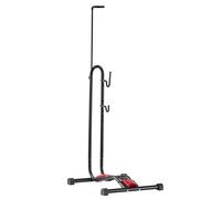 VEVOR Support à Vélo Compatible avec VTT et Vélos 406,4-700 mm, Porte-vélos Autoportant, Support de Rangement de Bicyclette Vertical et Horizontal, Range Vélo Sol pour Espace Réduit, Entrée, Garage