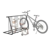 VEVOR Support à Vélo Porte-vélos Autoportant Compatible Pneus 76,2 mm 6 Vélos