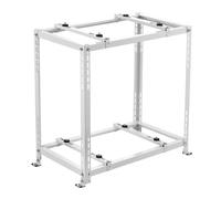 VEVOR Support au Sol pour Climatiseurs Split 9000-18000 BTU Réglable, Charge 250 kg, Conception Universelle, Réduction du Bruit Vibration, Support de Base Robuste Deux Niveaux pour Climatiseur Split