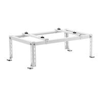 VEVOR Support au Sol pour Climatiseurs Split 9000-24000 BTU Réglable, Charge Maximale 250 kg, Conception Universelle, Réduction du Bruit et Vibration, Support de Base Robuste pour Climatiseur Split