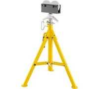 VEVOR Support Chandelle à Tuyaux Avec Tête Roller Capacité 2000kg Hauteur Réglable