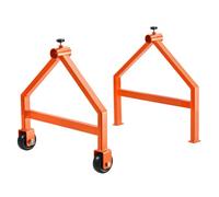 VEVOR Support de Bobines de Fil, Capacité de Charge 100 kg, Support de Câbles Portable Mobile avec Roulettes, pour Rangement de Bobines 76 cm de Diamètre Max dans Diverses Conditions, Tube Non Inclus