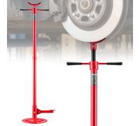 VEVOR Support de Fosse et de sous Pont 0,75 t, Chandelle Haute à Hauteur Réglable 132-203,2 cm, pour Entretien Voiture Sécurité Stabilisation Atelier Garage, Poignée Pivotante Montée sur Roulement