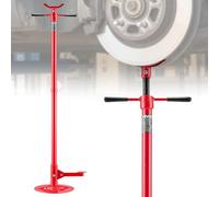 VEVOR Support de Fosse et de sous Pont 0,75 t, Chandelle Haute à Hauteur Réglable 132-203,2 cm, pour Entretien Voiture Sécurité Stabilisation Atelier Garage, Poignée Pivotante Montée sur Roulement