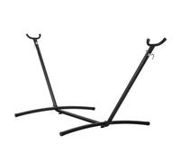 VEVOR Support de Hamac Portable, Charge 204 kg, Cadre en Acier pour Hamacs 2,9-3,85 m, Crochets Réglables Robustes, Gain de Place avec Sac de Transport, pour Hamac de 2 Personnes, Extérieur, Intérieur