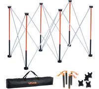VEVOR Châssis Pliable Établi Support Plan de Travail Portable 126,7x66,5 cm