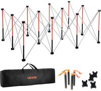 VEVOR support de montage portable et pliable (1865 x 1261 x 733 mm), support d'établi pliable avec capacité de charge de 2041 kg & sac de rangement (pas de plateau) pour garage atelier
