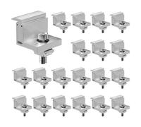 VEVOR Pinces Bord de Support Fixation Z de Panneaux Solaires 35-50 mm 20 PCS