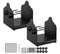 VEVOR Support de Poteau Bois Clôture Lot de 2 Dimensions Intérieures 150x141 mm