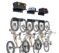 VEVOR Support de rangement pour 6 vélos porte-vélos mural garage avec 3 étagères