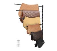 VEVOR Support de Selle Cheval, 6 Niveaux, Porte-Selle Mural Pivotant, Peu Encombrant, Rangement de Couverture et Coussin, pour Matériels de Chevaux d'Équitation, Organisation de Sellerie, d'Écuries