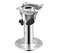 VEVOR Pied de Siège de Bateau Hauteur Réglable 324-475 mm, Support de Siège de Bateau en Alliage d'Aluminium avec Conception de Verrouillage, Étanche et Résistant à la Rouille, pour Amateurs de Pêche