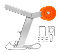 VEVOR Support de Treuil Remorque Bateau Hauteur Réglable 370-548 mm Roulette TPU