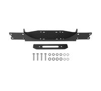 VEVOR Support de Treuil Remorque, Capacité 5443 kg, Plaque de Montage de Treuil Remorque pour Modèles Jeep Wrangler JL/JLU et Gladiator JT 2018-2023, avec 2 Trous de Fixation, Acier Thermolaqué, Noir