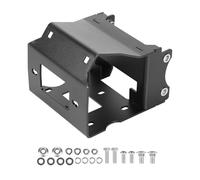 VEVOR Support de Treuil Remorque, Capacité 907-1633 kg, Plaque de Montage de Treuil de Remorque pour Modèles Polaris Sportsman 2009 et Plus Récents, avec 2 Trous de Fixation, Acier Thermolaqué, Noir