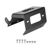 VEVOR Support de Treuil Remorque, Capacité 907-1633 kg, Plaque de Montage de Treuil Remorque pour Modèles Honda Foreman et Rancher Rubicon 2014-2021, avec 2 Trous de Fixation, Acier Thermolaqué, Noir