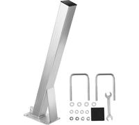 VEVOR Support de treuil, support de treuil pour remorque de bateau, support de treuil de bateau avec boulon en U pour attelage de remorque 76x76-101 mm galvanisé, convient pour jet ski, voilier, batea