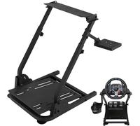 Vevor Support De Volant De Course G29 57x49cm Logitech G27 G25 Support Simulateur De Course R Glable En Acier Inoxydable 14kg Volant De Jeu De Course Levier De Vitesse V2 Volant P Dale Non Inclus