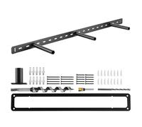 VEVOR Support d'Étagère Flottante, 863,6x157,4x38,1 mm, Support d'Étagères Murales Invisible Robuste, Capacité de Charge 86 kg, avec Accessoires, pour Étagères Flottantes de Salons, Cuisines, Chambres
