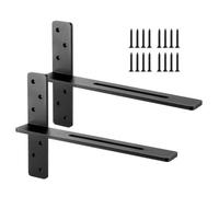 VEVOR Support d'Étagère Flottante Murale Invisible T 457,2x73,5x304,8 mm 2 PCS