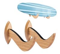 VEVOR Support horizontal pour planche de surf, support mural pour rangement et exposition, affichage en bois, organiseur mural pour planche à neige, wakeboards, kitesurfs, shortboards et skis