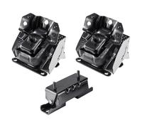 VEVOR Support Moteur et Transmission Compatible avec Chevrolet Silverado 1500 5,3 L V8 2007-2013, Kit de Montage Moteur et Transmission 3PCs, OEM A5365, A5365 et A2638, Support Sécurisé, Auto