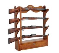 VEVOR Support Mural pour Arme à Feu Unisex-Adult, Brown, 33,1"x24"x5,5/840x610x140 mm