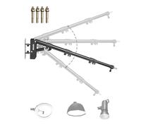 VEVOR Support Mural pour Lampe annulaire, 100 cm, Support de Bras de flèche Triangulaire Rotatif à 135°, trépied Robuste pour éclairage vidéo de Studio, monolight, Photographie, softbox, réflecteur