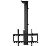 VEVOR Support Mural TV Motorisé Pour Écrans 81,3-140cm Capacité 54kg Réglable Pour Maison Noir