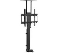 VEVOR Support Mural TV Motorisé Pour Écrans Pas Dans l'Armoire 81,3-140cm Capacité 60kg Noir