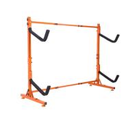 VEVOR Support pour Kayak Autoportant, Porte-Kayak Capacité 2PCs Canoë Paddle Sup, Rack pour Planche à Pagaie en Acier Robuste avec Bras Rembourrés Largeur Réglable, Charge 79 kg, pour Rangement Surf