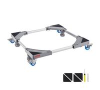VEVOR support réglable pour machine à laver, mini-réfrigérateur, charge de 400 lb, 4 roues