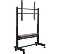 VEVOR Support TV à Roulettes Pour Téléviseur/LED/LCD/OLED 139,7 à 254cm Capacité 92,99kg Noir