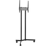 VEVOR Support TV à Roulettes Pour Téléviseurs/LED/LCD/OLED de 81,28 à 165,1cm Pour Salon Noir