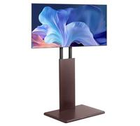 VEVOR Support TV à roulettes Universel, pour écrans 812,8-1778 mm, Chariot TV Mobile avec multiprise, pivotant et Hauteur réglable, jusqu'à 45 kg, Max. VESA 600 x 400 mm, pour Salon, Chambre, Bureau