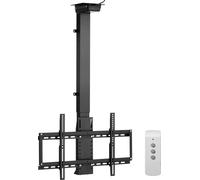 VEVOR Support TV Plafond Motorisé pour Écran 32-55 po/81,3-140 cm Réglable