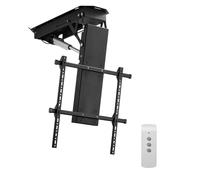 Support Mural TV Motorisé Pour Ecrans 81,3-178cm Max VESA 60x60cm Capacité 50kg