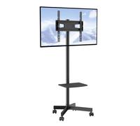 VEVOR Support TV sur Pied Chariot TV 23-60po Hauteur Réglable Max VESA 400x400mm